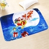 Creative 3D Impression Tapis De Noël Non Slip Creative