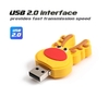 Creative Christmas Series U Disk Portable USB 2.0 Transmission haute vitesse U Disk Christmas Deer 64 Go