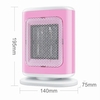 Creative Pratique Smart Mini Bureau Home Room Table Chauffe Ventilateur Chauffant PTC Portable Chauffage Machine 220 V
