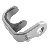Crochet de fourche de vélo pliant en aluminium vélo pliant type E