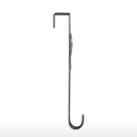 Crochet de porte oiseau tête bleue sur la porte crochet organisateur support de suspension en métal décoratif pour la maison