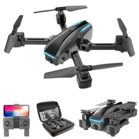 CSJ S177 2.4G WIFI FPV GPS 4K caméra RC Drone double caméra une clé retour geste Photo / vidéo flux optique positionnement quadrirotor