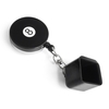 Cue Chalk Clip Billard Billard Porte-craie Porte-craie rétractable Pool Cue Chalk Case avec clip