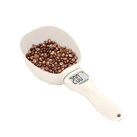 Cuillère à mesurer Coupe Pet Food Water Scoop Cuisine Échelle Cuillère Portable Amovible Avec Affichage LED Alimentation des Chiens