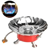 Cuisinière à gaz à allumage piézo-résistant au vent Lixada