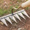 Cuivre Placage Houe Désherber Râteau Outil Agricole Désherber Sol Tourner Desserrage Artefact Nail Râteau Outil Artefact Herse Outils Agricoles