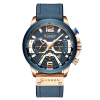 CURREN 8329 Montre à quartz pour hommes d