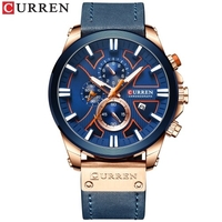 Curren 8346 montre homme étanche montre-bracelet à quartz