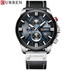 Curren 8346 montre homme étanche montre-bracelet à quartz