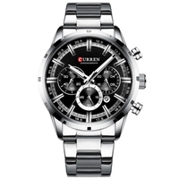 CURREN 8355 Montre de luxe pour homme d