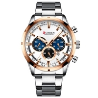 CURREN 8355 Montre de luxe pour homme d
