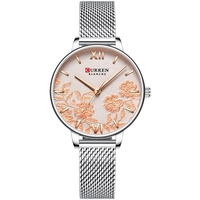 CURREN 9065 élégante montre de travail décontracté à quartz femmes