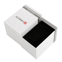 CURREN boîte-cadeau boîte-cadeau montres éponge intégrées boîtes d