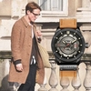 CURREN Fashion Genuine Leather Montres pour hommes