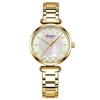 CURREN femmes montre à Quartz classique femme mode montre-bracelet 3ATM étanche avec bande en acier inoxydable pour les affaires"idiennes