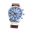 Curren Hommes Mode En Cuir PU Sport Montre Au poignet Montre Casual Montre De Luxe À Quartz Résistant À L