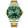 CURREN hommes montre à Quartz classique homme mode montre-bracelet avec bande en acier inoxydable montre analogique lumineuse 3ATM étanche avec calendrier