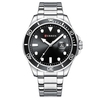 CURREN hommes montre à Quartz classique homme mode montre-bracelet avec bande en acier inoxydable montre analogique lumineuse 3ATM étanche avec calendrier