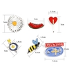 Cute Fashion Shirt col Belle Broche Badge Set Pin Clip Bijoux Vêtements Accessoires pour Femmes Décoration cadeaux Enfants