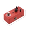 CUVAVE ODRIVE-TS Pédale d’effet guitare Overdrive analogique Shell en alliage de zinc True Bypass
