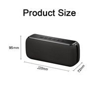 Cyboris V7 Pro haut-parleur sans fil 50W Bluetooth 5.0 double haut-parleur d