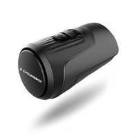 CYCLINGBOX Bike Bell 125dB Loud Antivol Vélo Klaxon Électrique Portable USB Alarme De Charge Étanche avec 4 Modes Sons pour VTT VTT Vélo De Route