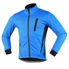 Cyclisme Vélo Veste pour Hommes Hiver Thermique Polaire À Manches Longues Vélo Jersey Coupe-Vent Respirant Réfléchissant Équitation Course Veste Manteau