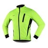 Cyclisme Vélo Veste pour Hommes Hiver Thermique Polaire À Manches Longues Vélo Jersey Coupe-Vent Respirant Réfléchissant Équitation Course Veste Manteau