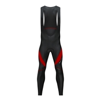 Cycliste Bib Pantalon Automne Hiver Thermique 3D Gel Rembourré