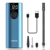 CYCPLUS A8 150PSI Pompe à air intelligente rechargeable Pompe automatique électrique avec lumière LED Pompe à vélo sans fil pour voiture,  vélo,  moto