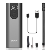 CYCPLUS A8 150PSI Pompe à air intelligente rechargeable Pompe automatique électrique avec lumière LED Pompe à vélo sans fil pour voiture,  vélo,  moto
