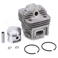 Cylindre Piston Kits Anneaux Joint Pin Circlip Assy Accessoires de tondeuse