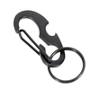 D forme boucle Clip Snap Outdoor Camping mousqueton poche multifonction outil bouteille ouvreur anneau de porte clé