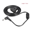 D-robinet à 2 broches connecteur mâle à 5.5 * 2.5mm DC prise cordon d