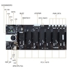 D1800-D8P-D3 Carte mère embarquée J1800 CPU 8 emplacements PCI-E 16X Réseau Gigabit USB2.0 + Ports HD prenant en charge 8 cartes graphiques