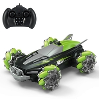 D888 2.4G 4WD RC voiture de cascade voiture télécommandée voiture de dérive de rotation à 360 ° avec lumière LED et musique