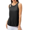 Débardeurs de sport pour femmes T-shirt de course ample à séchage rapide sans manches