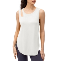 Débardeurs de sport pour femmes T-shirt de course ample à séchage rapide sans manches