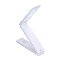 DC 5 V 1 A 3 W 18 L-ED lampe de bureau pliable lampe T-able Design mural contrôle sensible T-ouch