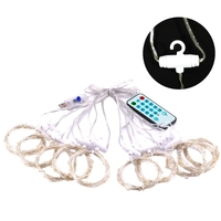 DC 5 V 5 W 300 L-EDs Fée Musique Rideau Lumière S-tring Light