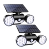 DC 5V 1.3W 30 LED Lampe murale à énergie solaire,  lumière extérieure Adopté Capteur de mouvement PIR Technologie d