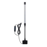 DC 5V 7W 18 LED Aquarium Light Fish Jar Pince USB Alimenté Clip View Lamp