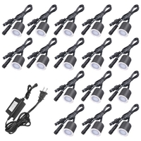 DC12V basse tension LED encastrées lumières de pont IP67 étanche extérieur lampe de sol paysage lumière pour cour jardin chemin escalier patio