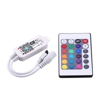 DC5-28V 192W (max.) Mini contrôleur intelligent WIFI RGBW avec télécommande