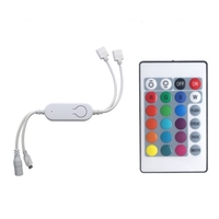 DC5V ~ 12V IR + WiFi RGB Contrôleur LED Strip Light Controller