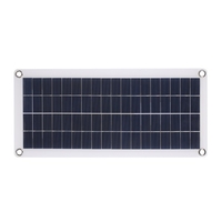 DC5V / DC18V 10W Double sortie Double interface USB Panneau de recharge pour énergie solaire avec chargeur de voiture IP65 Résistance à l