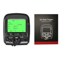 Déclencheur sans fil TTL TRIOPO G1 avec écran large LCD 1 / 8000s Transmission sans fil HSS 2.4G 16 canaux pour les appareils photo Canon de la série Nikon