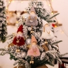 Décoration de Noël ange poupée pendentif arbre ornements suspendus artisanat de noël décorations elfes