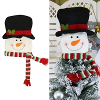 Décoration de noël pour la fête de noël décoration chapeau de sapin de noël