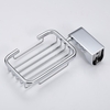 De haute qualité Homgeek Murale Chromé acier inoxydable Savon Panier Porte Container Dish salle de bains toilettes Accessoire pour Home Hôtel